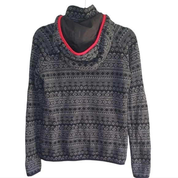 SKYR Wool Blend mid-weight hooded Jacket zip off hood Women's Size S - Picture 12 of 15